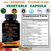 10-in-1 Irish Sea Moss Veggie Caps 3000mg Black Seed Oil Ashwagandha Bladderwrack Burdock Turmeric Apple Cider Vinegar Manuka Honey Dandelion Black Pepper - Made in US(Veggie Caps, Unflavored) view 2