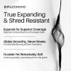 Brushmo Black Floss (BBFloss) - Expanding Floss, Gum-Friendly Soothing Mint Dental Floss, Natural Vegan Wax to Remove Plaque from Teeth, Dentist Designed PTFE & PFAS Free Oral Care, 3 Spools, 163 yd view 4