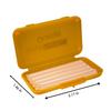 100 Pack Dental Braces Wax for Teeth Braces & Aligners, Unscented & Flavorless Orthodontic Wax Strips for Dental Care Braces Brackets Cover Lip Protector Oral Appliances Ortho Accessories (Orange) view 2