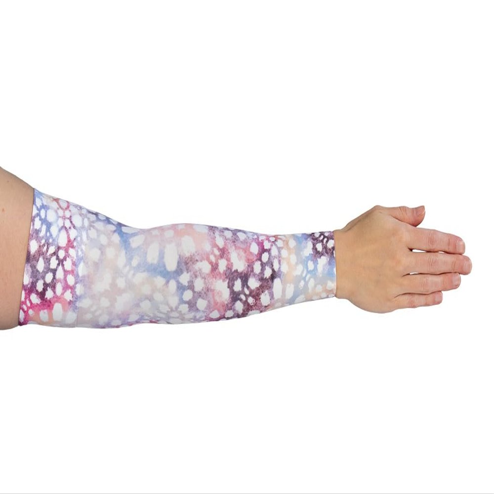 Lymphedivas Dottie Medical Graduated Compression Arm Sleeve for Lymphedema (Short 30-40 mmHg Large)
