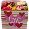 Festive Foil-Wrapped Milk Chocolates in a Box (1 lbs, Valentine's Day - Love) view 1