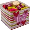 Festive Foil-Wrapped Milk Chocolates in a Box (1 lbs, Valentine's Day - Love) view 2