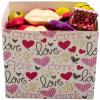Festive Foil-Wrapped Milk Chocolates in a Box (1 lbs, Valentine's Day - Cute Love) view 1