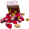 Festive Foil-Wrapped Milk Chocolates in a Box (1 lbs, Valentine's Day - Cute Love) view 3