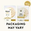 Hero Flour Tortilla Wraps - Soft Net Low Carb Tortillas | High Fiber, 1g Net Carbs & 80 Calories Per Serving (48 Tortillas, 8 Packs of 6) view 3