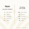Hero Flour Tortilla Wraps - Soft Net Low Carb Tortillas | High Fiber, 1g Net Carbs & 80 Calories Per Serving (48 Tortillas, 8 Packs of 6) view 4