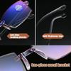 Faringoto Progressive Multifocus Reading Glasses Men Bifocals for Men Anti-Blue Light Presbyopia Glass view 2