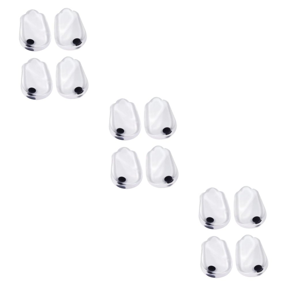Gatuida 6pairs Unisex Heel Insoles Magnetic Shoe Pads for Half Heel Cushion Inserts for Sneakers and Casual Shoes