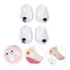 Gatuida 6pairs Unisex Heel Insoles Magnetic Shoe Pads for Half Heel Cushion Inserts for Sneakers and Casual Shoes view 3