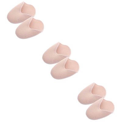 Kisangel 3pairs Toe Pads for Women Ballet Toe Pads Pointe Shoes Arch Support Insoles
