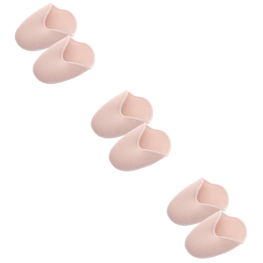 Kisangel 3pairs Toe Pads for Women Ballet Toe Pads Pointe Shoes Arch Support Insoles