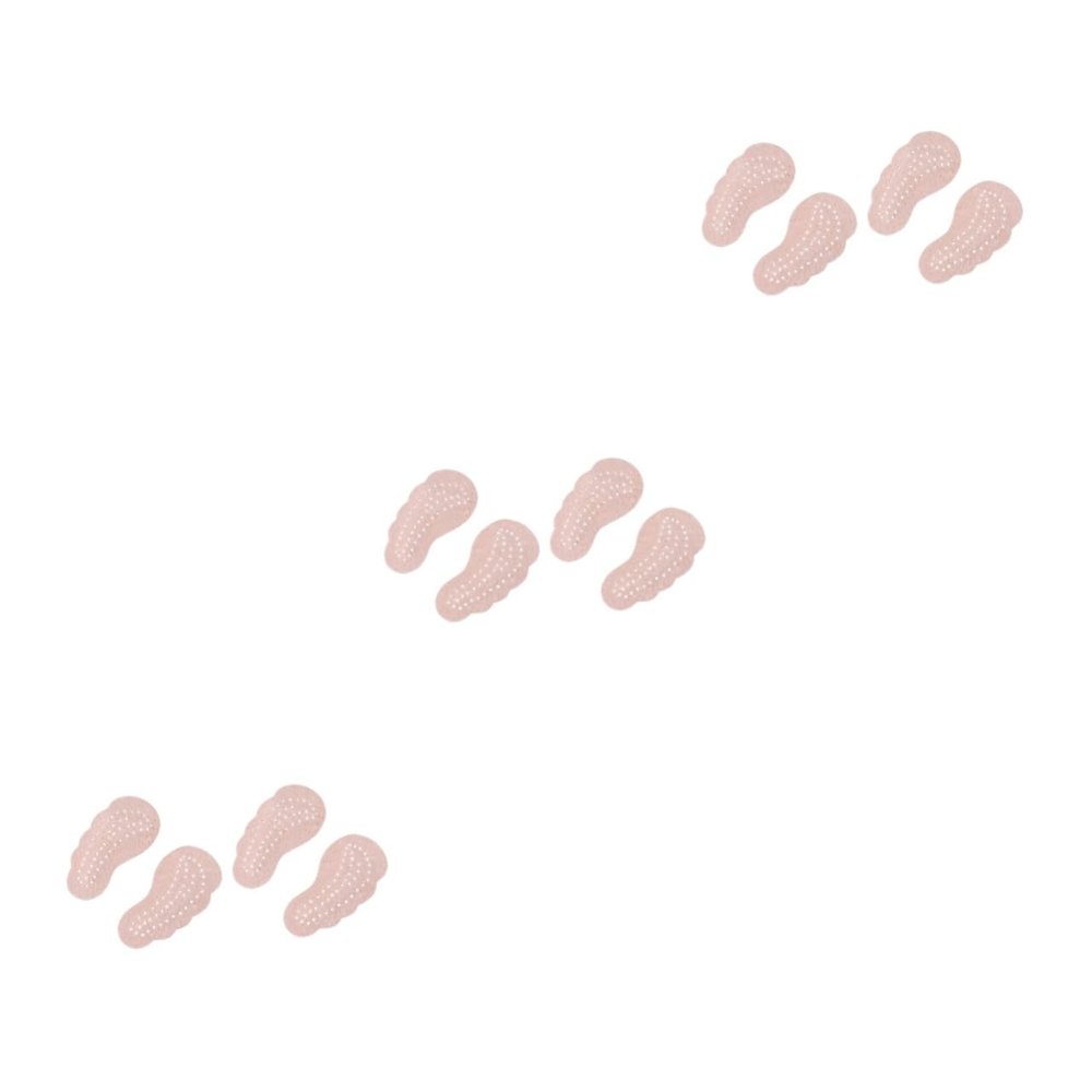 Gatuida 6pairs Women Diabetic Foot Pads Half Insoles -Foot Pad Shoe Filler Inserts for Half-Sizer Unisex Shoes