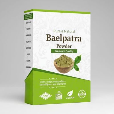 Bel Giri Powder/Aegle Marmelos Belgiri 200 gm Digestive Health Powder for Heart Health Hair & Skin Health. Herbal Supplement for Gut Health.
