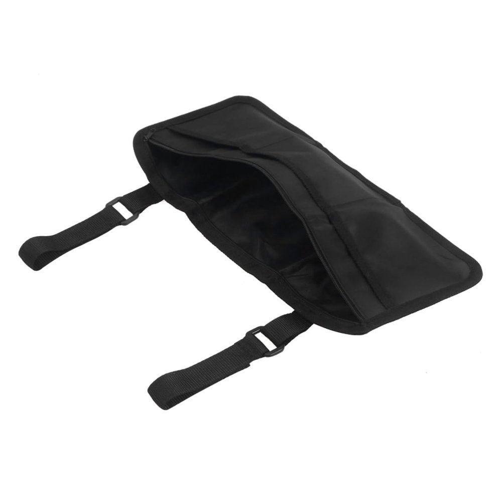 Anneome Portable Wheelchair Armchair Storage Pouch Emergency Bag for Medical Supplies Black Color for Men and Women Easy Access Side Bag for Walkers and Rollators