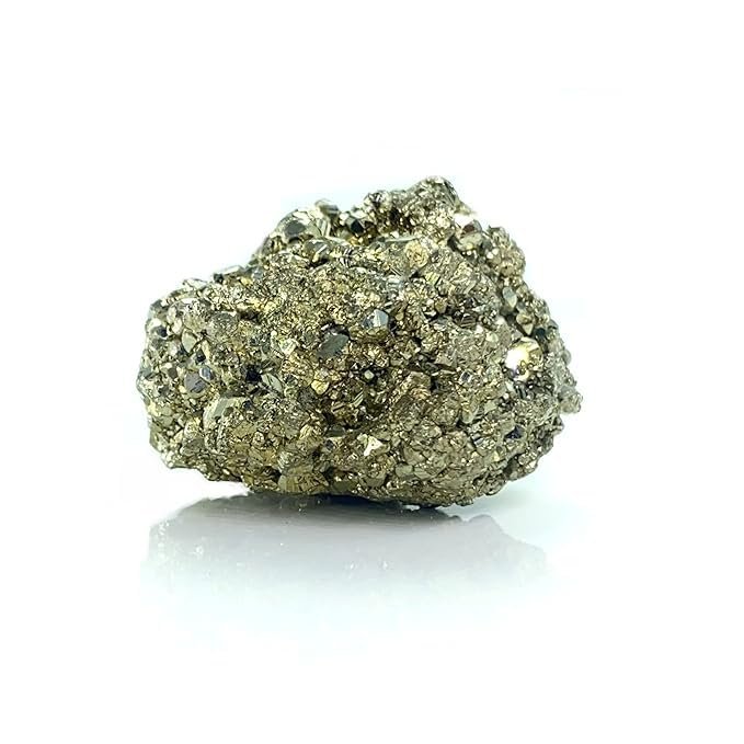 ANUJ SALES 16.25 Ratti 15.50 Crt Natural Pyrite Crystal Stone For Men And Women, Loose Gemstone, Pyrite
