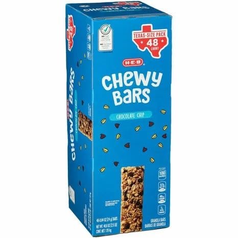 HEB HEB Chocolate Chip Chewy Bars Value Pack