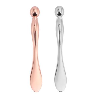 BIUDECO 2pcs Zinc Alloy Eye Cream Massage Rod Portable Skin Care Tool for Eye Fatigue Relief Compact Design for Easy Use and Cleaning for Dark Circles and Wrinkle Reduction