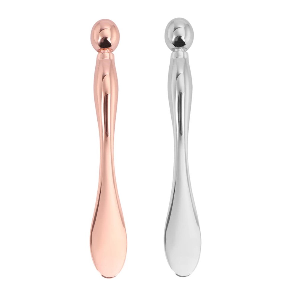 BIUDECO 2pcs Zinc Alloy Eye Cream Massage Rod Portable Skin Care Tool for Eye Fatigue Relief Compact Design for Easy Use and Cleaning for Dark Circles and Wrinkle Reduction