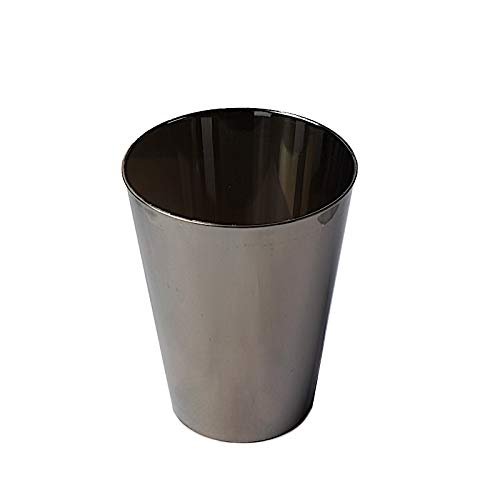 Balsa Circle 48 pcs 7 oz Silver Plastic Wine Cups - Disposable Wedding Party Catering Tableware