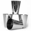 Balsa Circle 48 pcs 7 oz Silver Plastic Wine Cups - Disposable Wedding Party Catering Tableware view 2