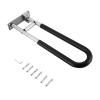 23.6Inch Foldable Handrail Grab Bars, Wall Mounted Toilet Safety Support 90 Degree Rotation for Handicap Elderly Seniors Disabled, Shower Bathroom Accessories view 4