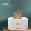 aqxreight Speaker Flame Pattern Light Humidifier Diffuser Home Decoration for Room (White) view 4