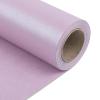 NESCCI Lavender Color Matte Wrapping Paper,Solid Color Pearly-Lustre Paper,Gift Wrapping Paper,Perfect for Wedding,Valentine's Day,Birthday, Christmas,Baby Shower,DIY Bouquet (17 Inches X 32.8 Feet) view 1