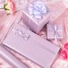 NESCCI Lavender Color Matte Wrapping Paper,Solid Color Pearly-Lustre Paper,Gift Wrapping Paper,Perfect for Wedding,Valentine's Day,Birthday, Christmas,Baby Shower,DIY Bouquet (17 Inches X 32.8 Feet) view 3