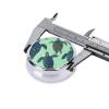 Turtle Print Pill Box Round 3 Compartment Pill Case Portable Travel Pill Organizer Mini Medicine Storage Box for Pocket Purse Metal Decorative Pill Holder for Daily Medicine view 2
