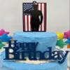 NineLife Basics Marines Armed Forces Cake Topper Set view 2