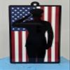 NineLife Basics Marines Armed Forces Cake Topper Set view 3