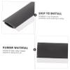 4Pcs Dustpan Rubber Lip Replacement Strips Edge Accessories for Broom Shovel and Garbage Cleaning Tools Easy to Install and Rubber Material view 4