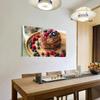 A heap healthy vegan gluten free whole grain pancakes made buckwheat Canvas Wall Art Decor Paintings Pictures for Bedroom Wall Decor Above Bed Living Room Wall Decoration Bathroom Office Artwork view 3