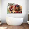 A heap healthy vegan gluten free whole grain pancakes made buckwheat Canvas Wall Art Decor Paintings Pictures for Bedroom Wall Decor Above Bed Living Room Wall Decoration Bathroom Office Artwork view 4