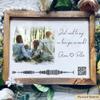 Custom Voice recording with QR Code Wooden Frame, Photo & Soundwave Created from Your Audio, Memorial Gift, Frame Canvas Print, Sound Wave Artwork Frame, Soundwave Art, Mother's Day, Gift for family view 4