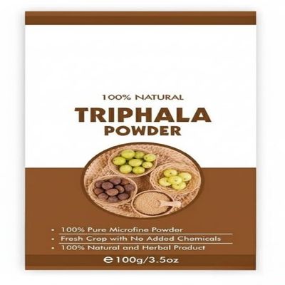 100 Pure Triphala Powder for Skin, Organic Triphala Powder for Hair, Face, No Added Chemicals, 100 Grams