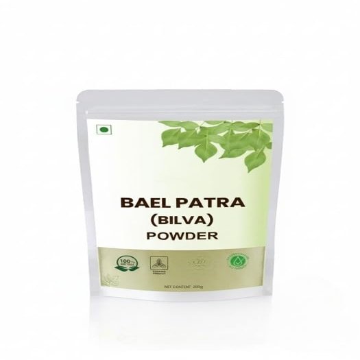 Bael Leaf/Bael Patra Powder (200gm) for Digestive Health, Heart Health Hair & Skin Health. Herbal Supplement for Gut Health.
