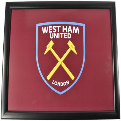 West Ham United FC Throw Pillow Lap Tray (One Size) (Maroon/Blue/Yellow)