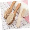 ifundom Wooden Comb Brush Wool Brush Scalp Massager Set Toiletries Baby Adult Use view 3