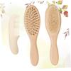 ifundom Wooden Comb Brush Wool Brush Scalp Massager Set Toiletries Baby Adult Use view 4