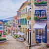 20 Napkins Cities and Countries Bistro in France as Table Decoration Paper Napkins with Motif Also for Decoupage and Decoupage 33 x 33 cm view 1