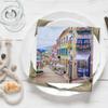 20 Napkins Cities and Countries Bistro in France as Table Decoration Paper Napkins with Motif Also for Decoupage and Decoupage 33 x 33 cm view 3