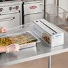 Pokanic Cling Classic Plastic Wrap 18 in x 2000 ft Food Stretch Film Roll Clear ZipSafe Blade Cutter Easy to Cut Dispenser PVC BPA-Free Microwave & Freezer Safe Seal Home Commercial Use (18" x 2000') view 2