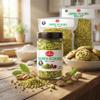 GUSTO ETNA Pistachios Chopped, 35.3 oz (1kg), Sicilian Raw Pistachio Crumbles, Cryo Sealed, Ice Cream Topping, Nuts, Product of Italy, Bronte, Sicily, Italy view 4