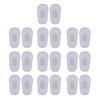 DGFJY 10 Pairs Push-in Eyeglass Nose Pads Soft Silicone Air Cushion Glasses Replacement Nosepad Anti-Slip Nose Bridge Pads Kit Anti-Slip Air Chamber, Small view 1