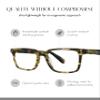 Scojo New York Carlyle Reading Glasses, Handmade Readers For Men And Women, Scratch Resistant, Grey Fade - 2.75 X view 2