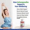 1 Body Ashwagandha Complex Supplement, Focus and Energy Support, 120 Vegan Capsules view 3