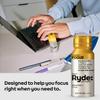 Ryde: Focus Shot | Orange Flavor | L-Theanine & Ginseng | Green Tea Caffeine | Vitamins B2 & B7 | 0 Calories, 0 Sugar | 2 FL OZ Shots | Supports Focus* (8 Pack) view 3