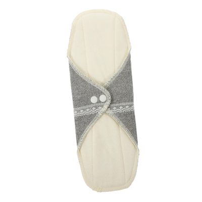 Gatuida 3pcs Reusable Cotton Menstrual Pad Washable Towel for Heavy Soft and Breathable Design Leakage for Traveling Use