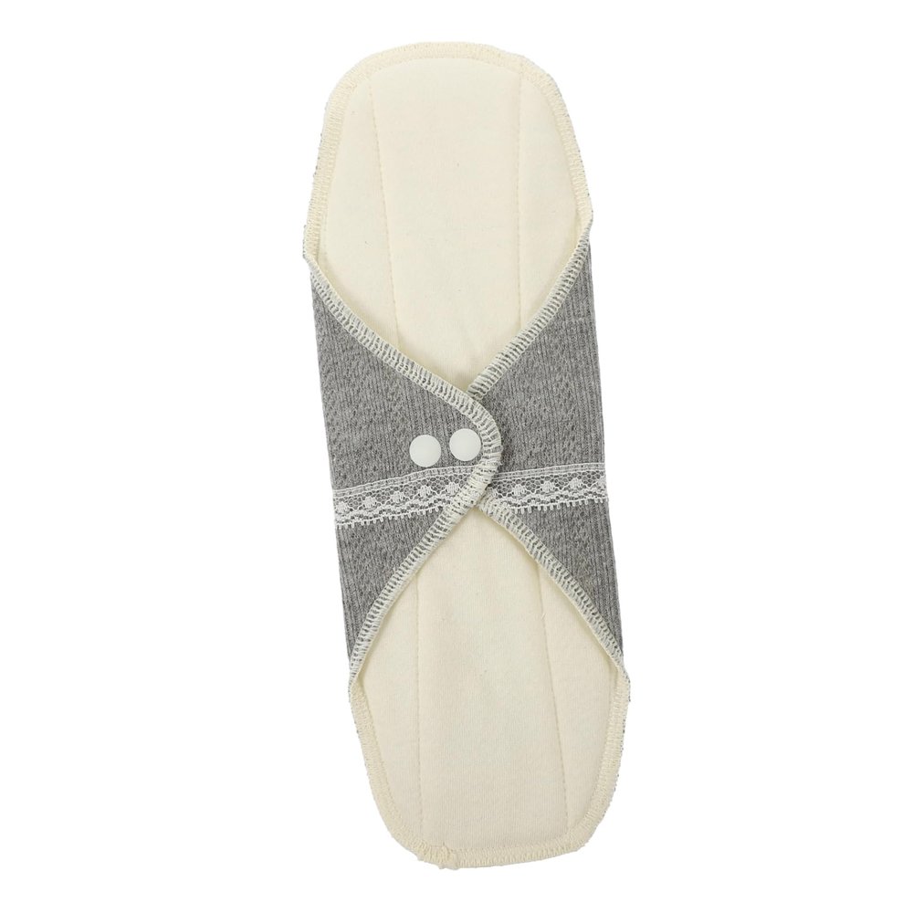 Gatuida 3pcs Reusable Cotton Menstrual Pad Washable Towel for Heavy Soft and Breathable Design Leakage for Traveling Use